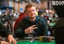 Tor Av Skardi competes in the 2026 World Series of Poker Texas Hold’em No Limit $10,000 Main Event World Championships at Horseshoe Casino in Las Vegas, Nevada on July 7, 2026. Photo by Miguel Cortes.